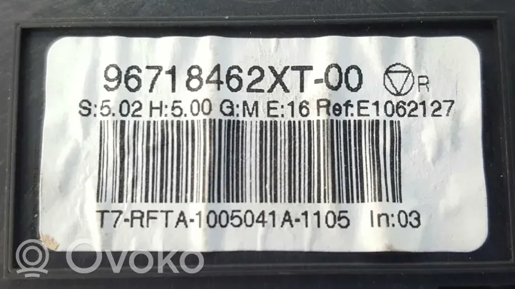 Peugeot 308 Ilmastoinnin ohjainlaite 96718462XT00