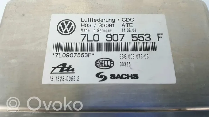 Volkswagen Touareg I Sterownik / Moduł zawieszenia pneumatycznego 5SG009073-03