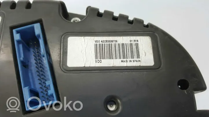 Volkswagen Polo V 6R Geschwindigkeitsmesser Cockpit A2C53332250