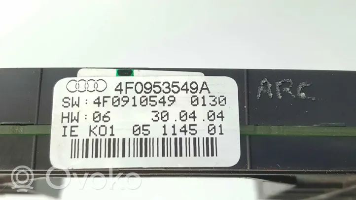 Audi A6 S6 C6 4F Sonstige Steuergeräte / Module 4F0953549B