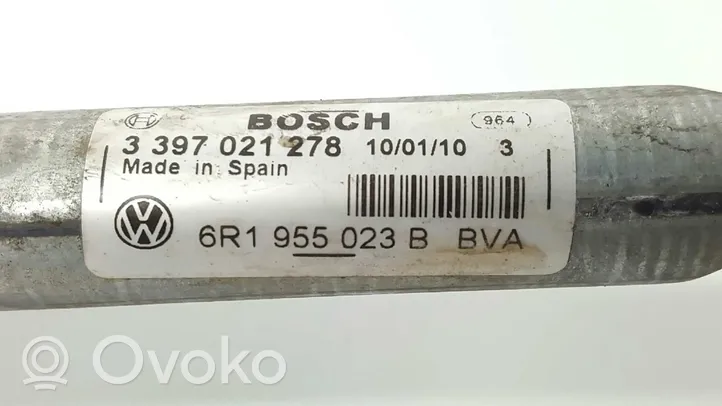 Volkswagen Polo V 6R Mechanizm i silniczek wycieraczek szyby przedniej / czołowej 3397021278