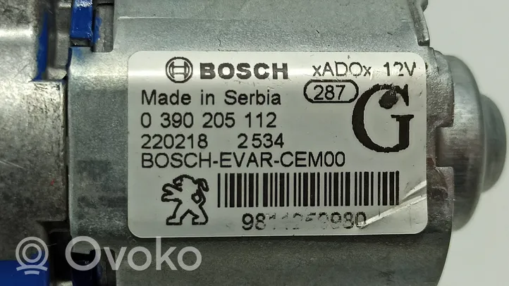 Citroen C3 Moteur d'essuie-glace arrière 0390205112