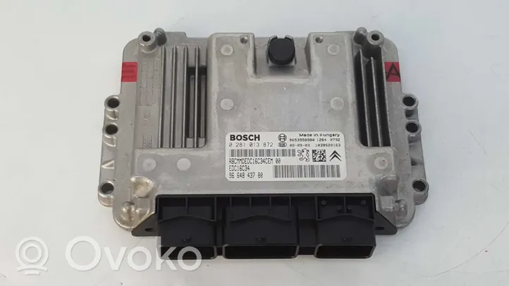 Peugeot Partner Блок управления двигателем ECU 9653958980