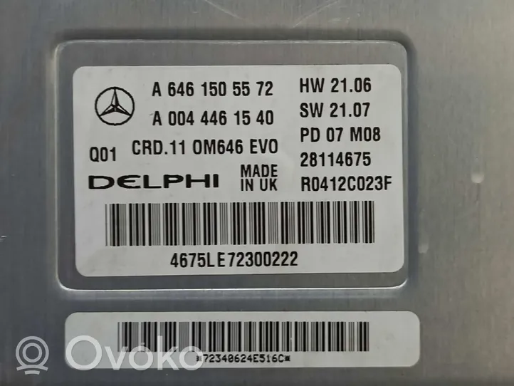 Mercedes-Benz E W211 Komputer / Sterownik ECU silnika A0044461540