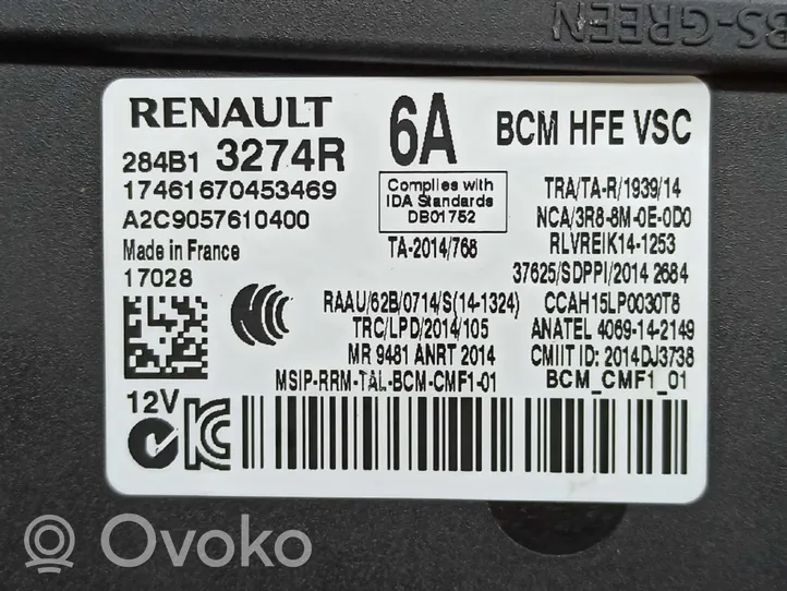 Renault Kadjar Altre centraline/moduli A2C9057610400
