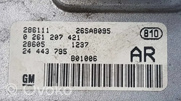 Opel Corsa C Centralina/modulo motore ECU 0261207421