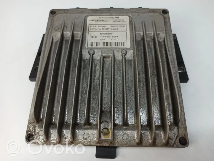 Renault Clio II Komputer / Sterownik ECU silnika 