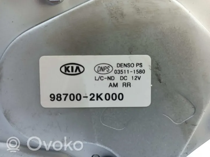 KIA Soul Takalasinpyyhkimen moottori 98700-2K000