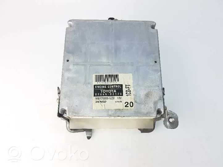 Toyota Corolla E120 E130 Unité de commande, module ECU de moteur MB1758005231