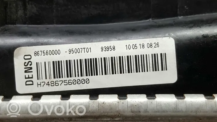 Peugeot 108 Dzesēšanas šķidruma radiators 133374