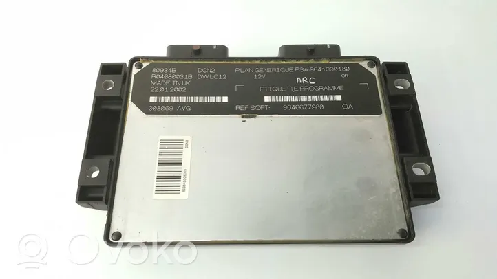 Citroen Xsara Centralina/modulo motore ECU 9646677980