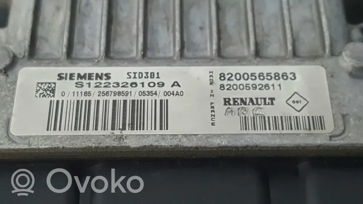 Renault Megane II Komputer / Sterownik ECU silnika S122326109A