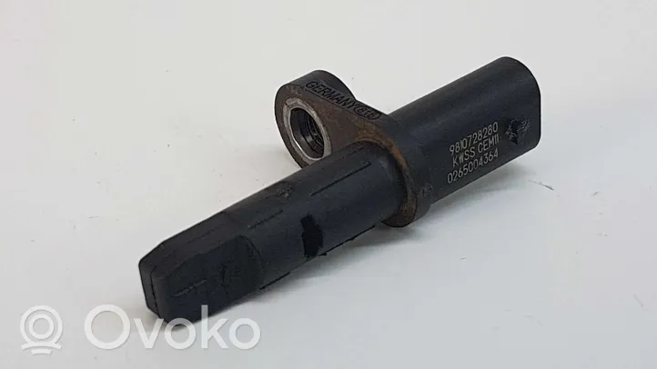 Opel Grandland X ABS brake wheel speed sensor 0265004364