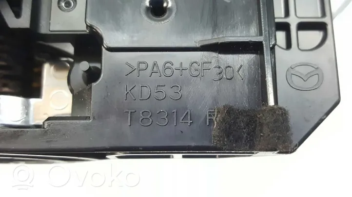 Mazda CX-3 Klamka wewnętrzna drzwi KD5358330C