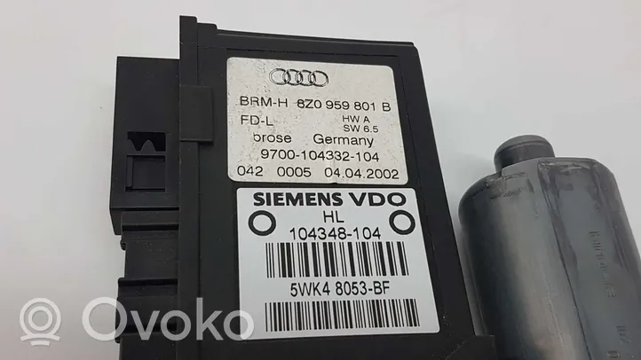 Audi A2 Moteur de lève-vitre de porte arrière HL104348104