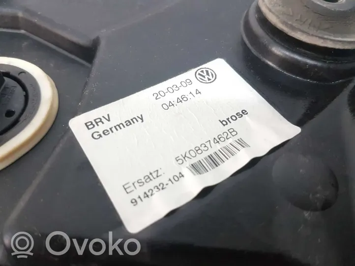 Seat Leon (1P) Elektryczny podnośnik szyby drzwi 5K0837462B