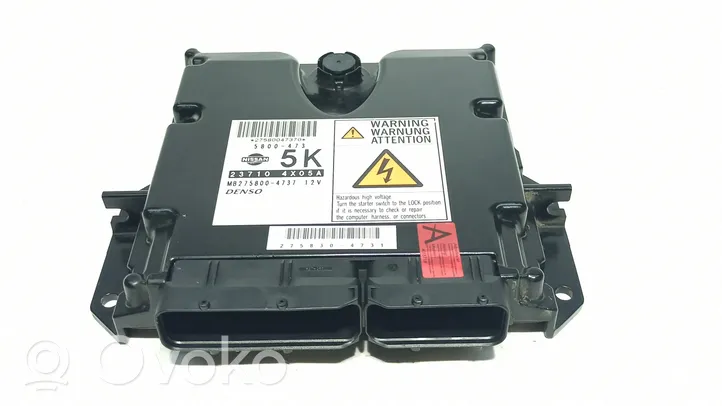 Nissan Pathfinder R51 Unité de commande, module ECU de moteur MB275800-4737