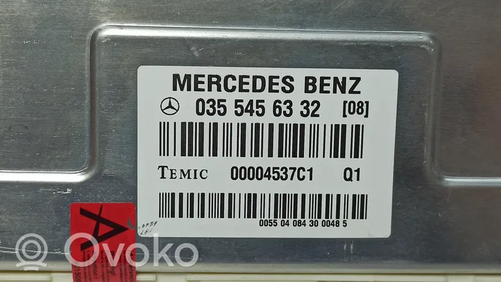 Mercedes-Benz E W211 Jousituksen ohjainlaite/moduuli A0355458232