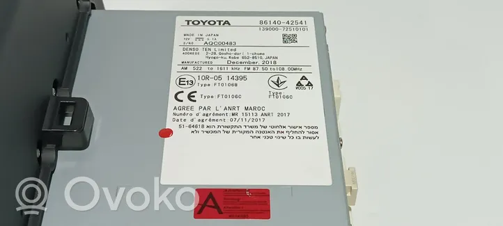 Toyota RAV 4 (XA40) Ekranas/ displėjus/ ekraniukas 