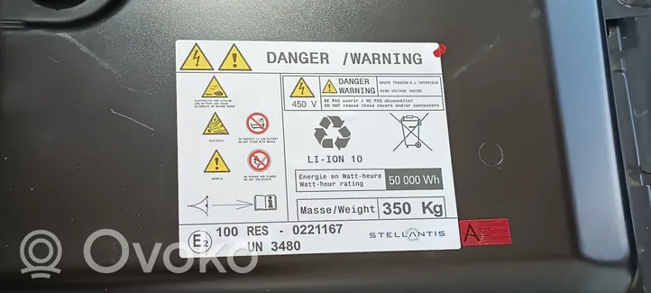 Citroen C4 III e-C4 Hybrid/electric vehicle battery 1675857580