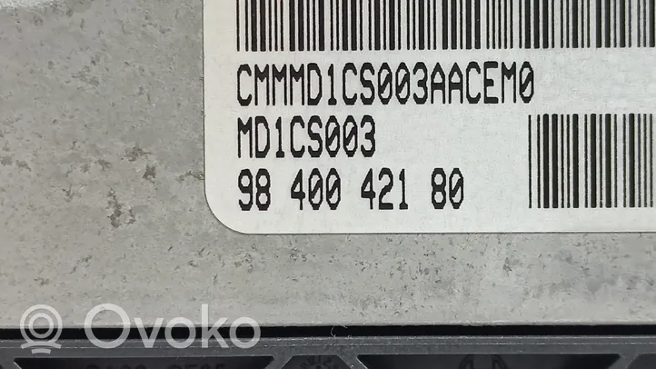 Citroen C3 Aircross Unité de commande, module ECU de moteur 9826975080