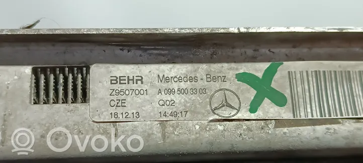 Mercedes-Benz S W222 Jäähdyttimen lauhdutin 