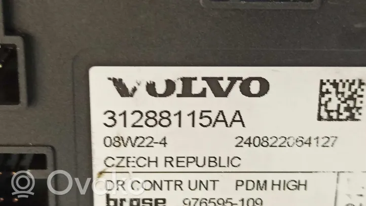 Volvo C30 Alzacristalli elettrico della portiera anteriore 30784510