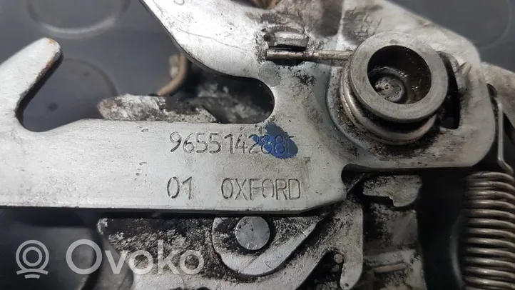 Peugeot Expert Dzinēja pārsega slēdzene 9655142880