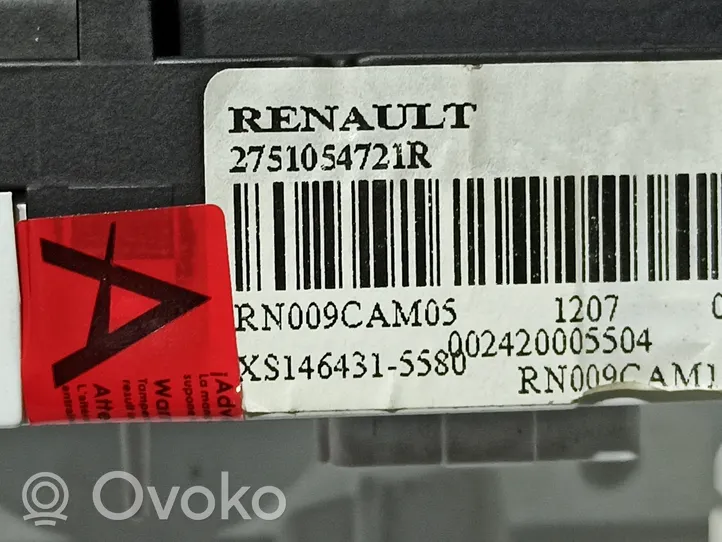 Renault Clio V Ilmastoinnin ohjainlaite 