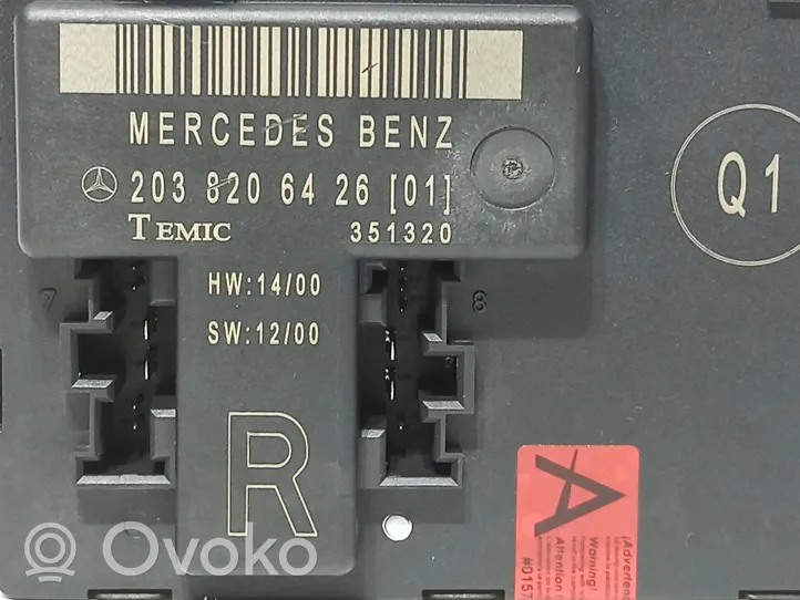 Mercedes-Benz C W203 Other control units/modules 