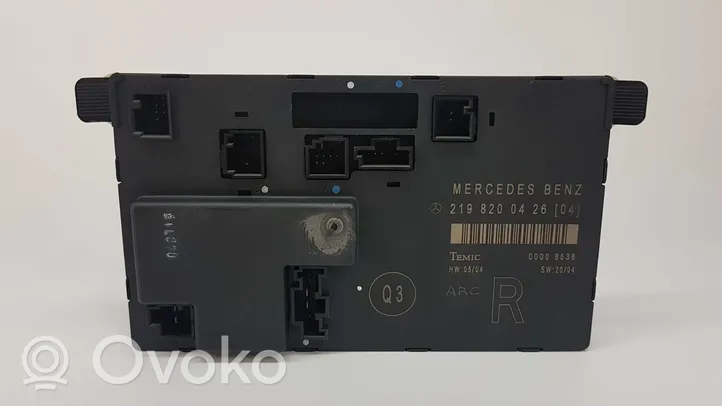 Mercedes-Benz CLS C219 Other control units/modules 00008536