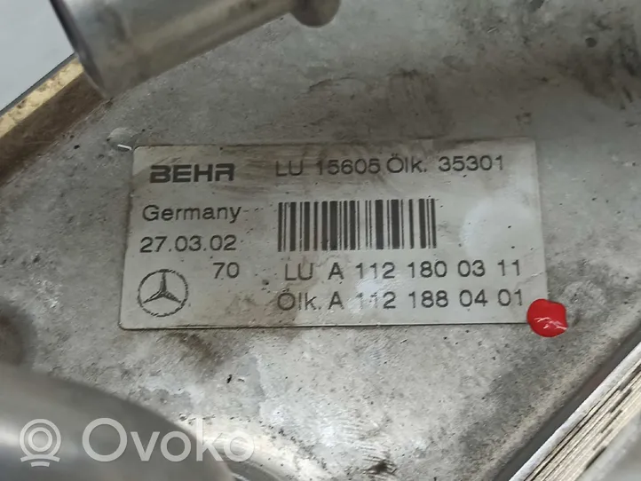 Mercedes-Benz S W220 Радиатор масла двигателя A1121800311