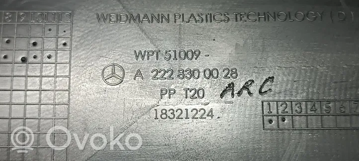 Mercedes-Benz S W222 Pyyhinkoneiston lista 18321224