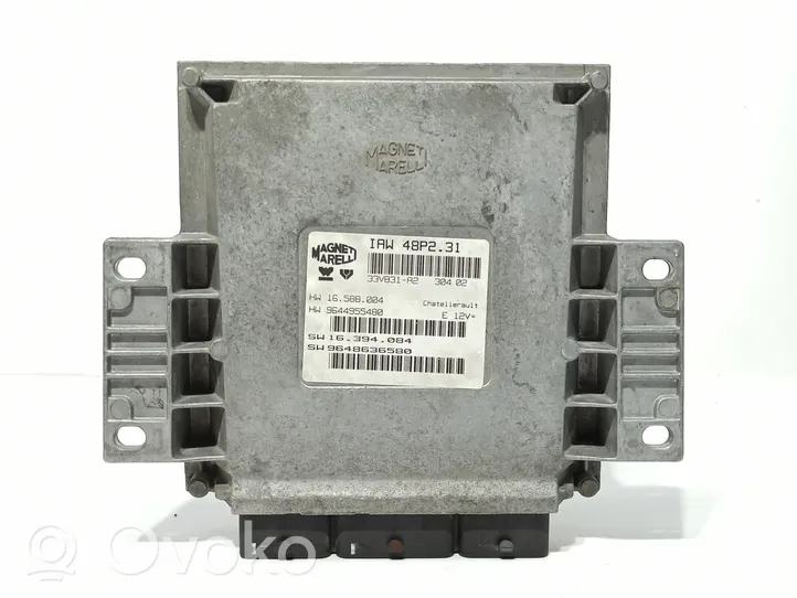 Citroen C5 Unité de commande, module ECU de moteur 9648636580