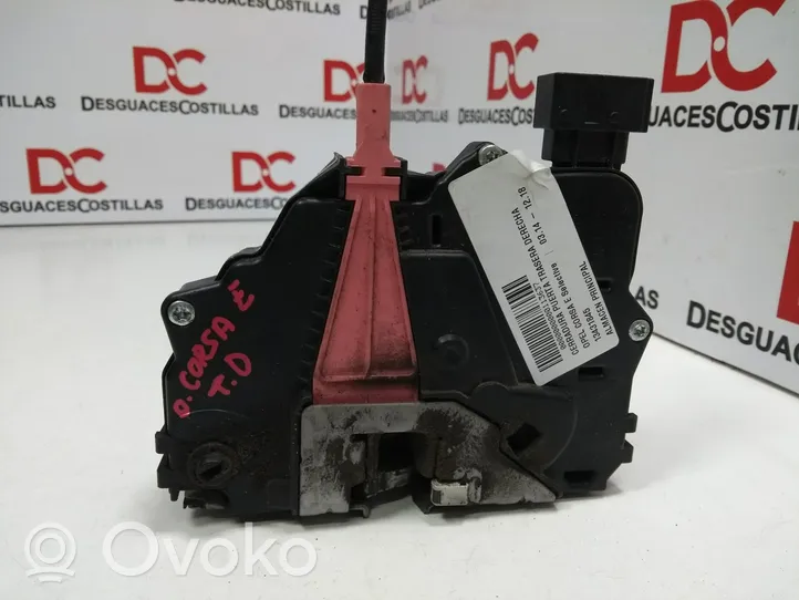 Opel Corsa E Rear door lock 13431845