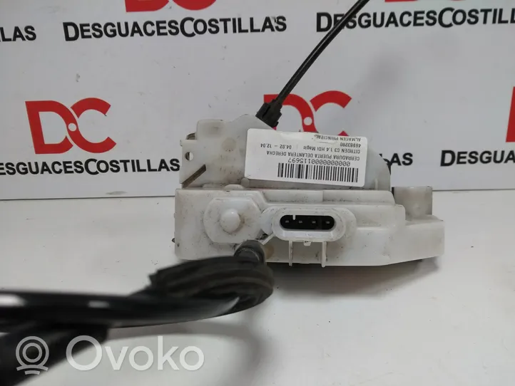 Citroen C3 Serrure 46983280