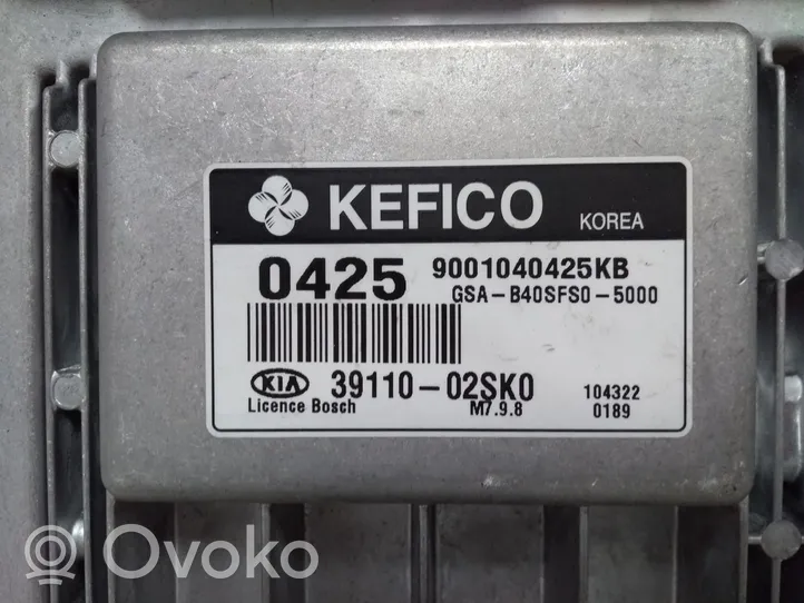 KIA Picanto Calculateur moteur ECU 3911002SK0