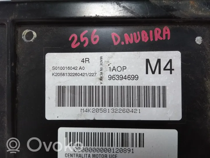 Daewoo Nubira Unidad de control/módulo del motor 96394699