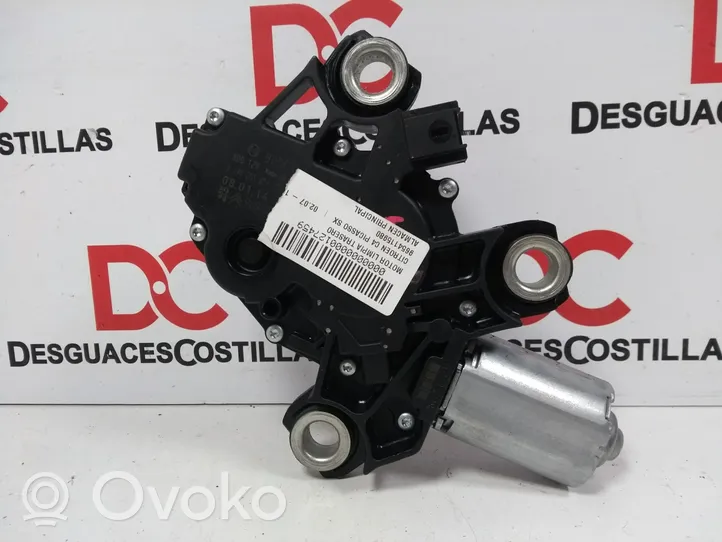 Citroen C4 Grand Picasso Rear window wiper motor 9654115980