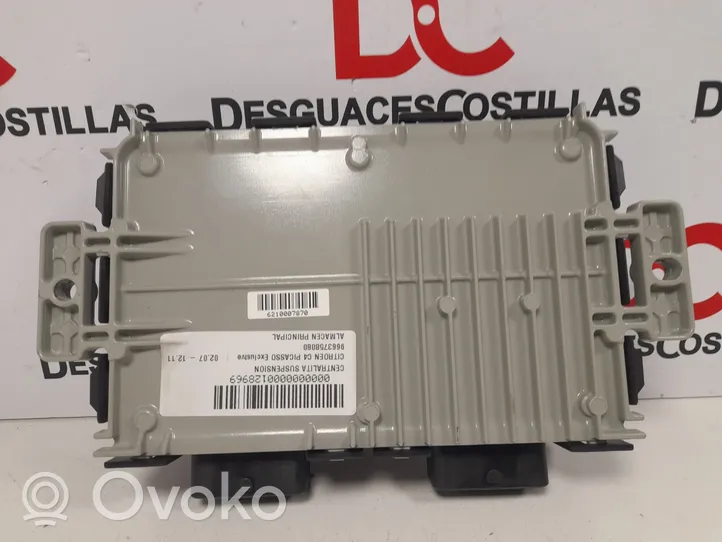 Citroen C4 Grand Picasso Module de commande suspension 9663758080