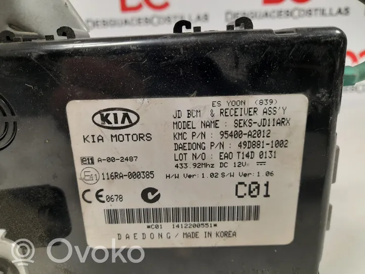 KIA Ceed Inne komputery / moduły / sterowniki 116RA000385