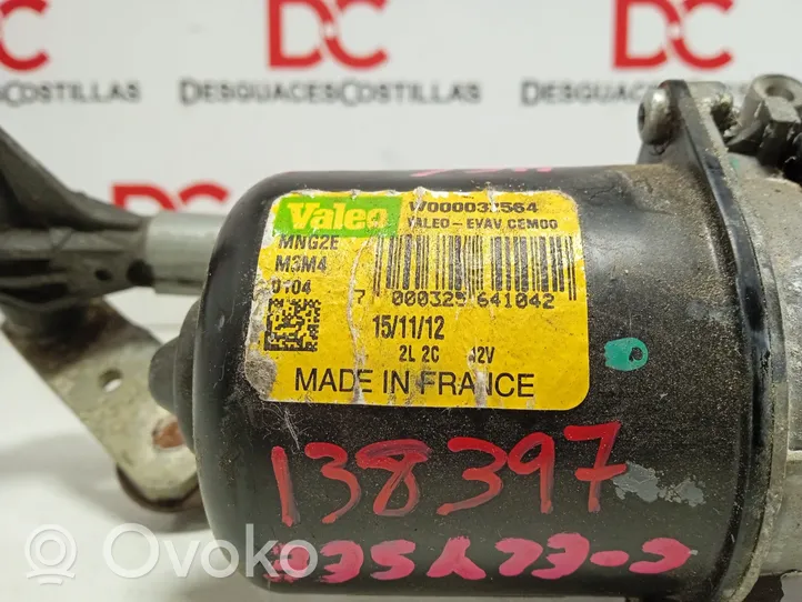 Citroen C-Elysée Tringlerie et moteur d'essuie-glace avant 9675018280