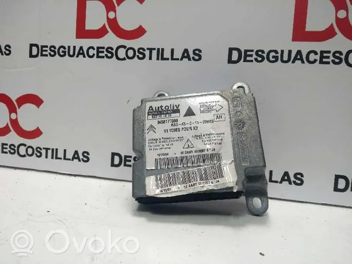 Citroen C5 Module de contrôle airbag 603481900