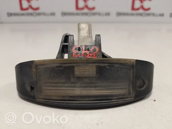 Fiat Ducato Lampa oświetlenia tylnej tablicy rejestracyjnej 130349907