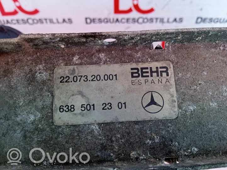 Mercedes-Benz Vito Viano W638 Interkūlerio radiatorius A6385012301