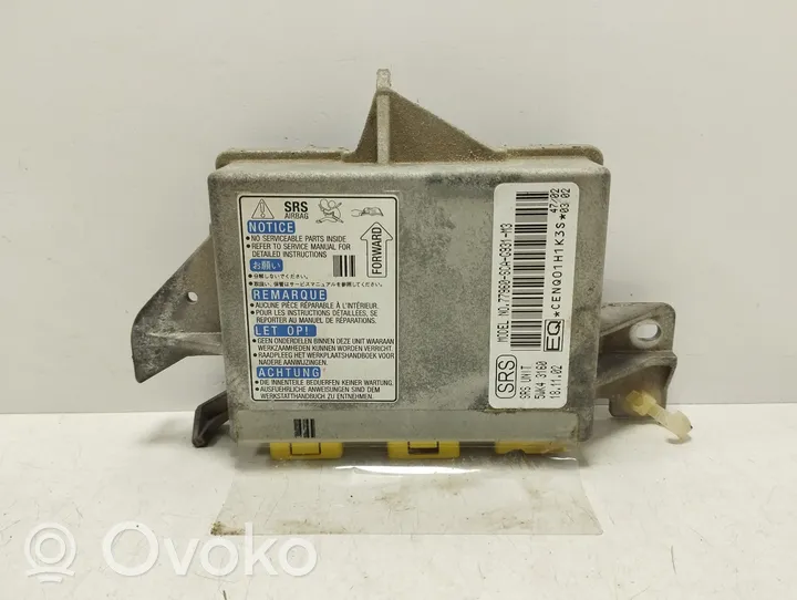 Honda CR-V Turvatyynyn ohjainlaite/moduuli 5WK43160