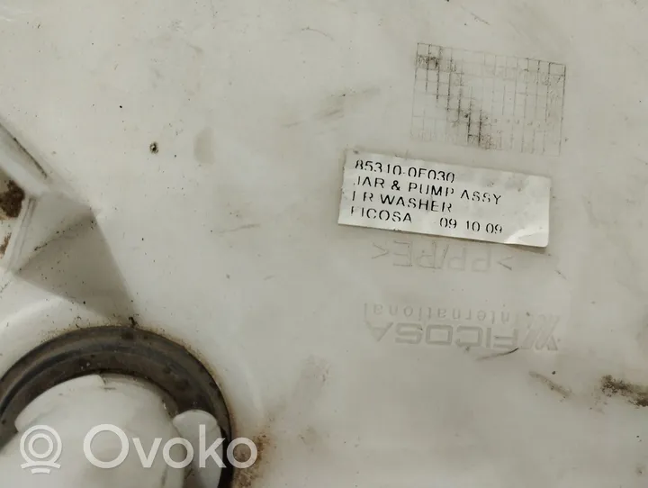 Toyota Verso Zbiornik płynu do spryskiwaczy szyby przedniej / czołowej 853100F030