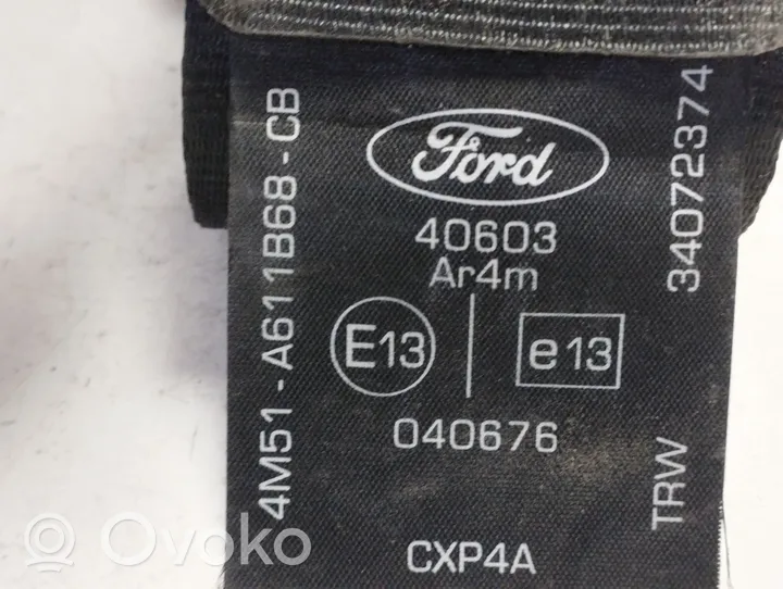 Ford Kuga II Rear seatbelt 4M51A611B68CB