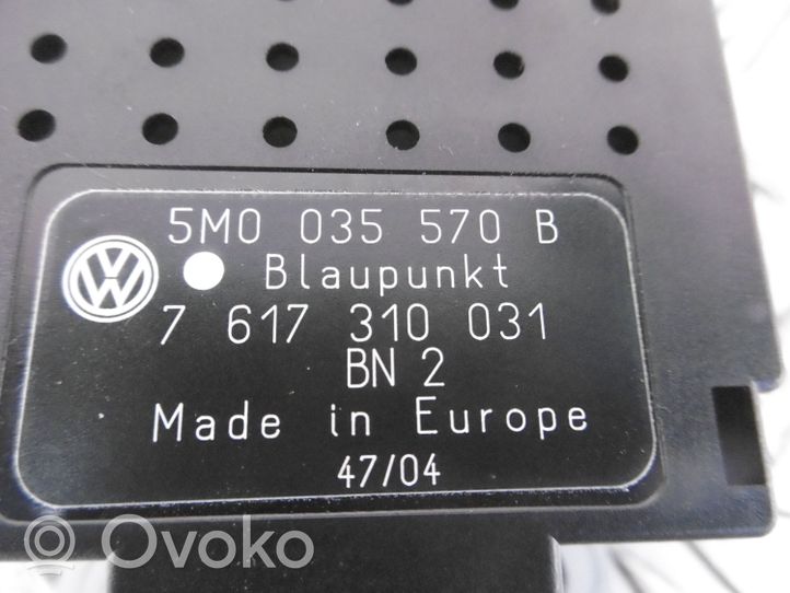 Volkswagen Golf Plus Filtr anteny 5M0035570B