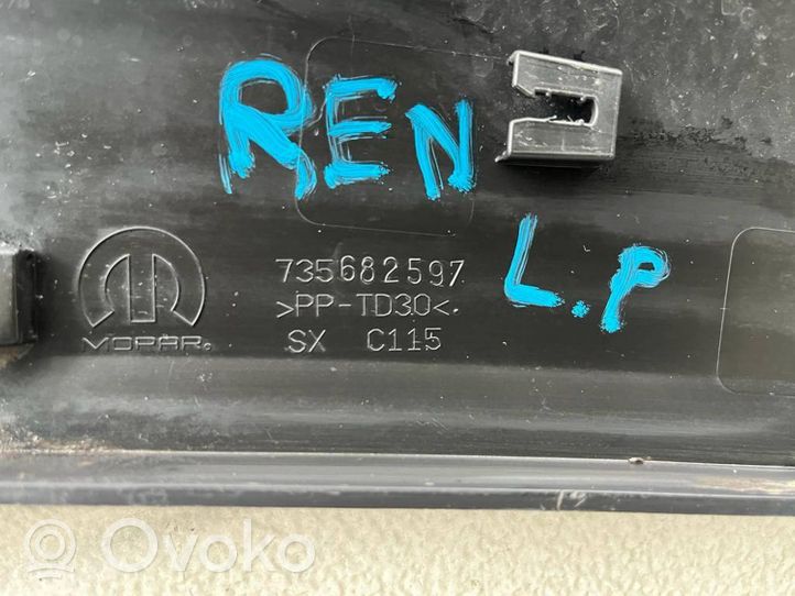 Jeep Renegade Listwa / Nakładka na błotnik przedni 735682597